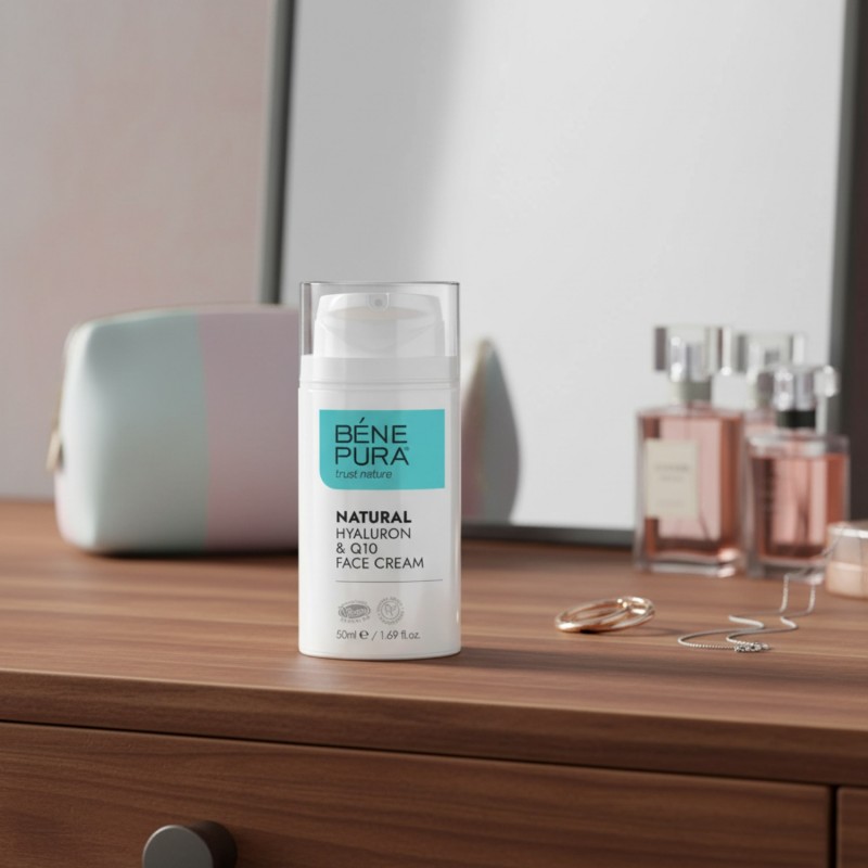 Крем за лице с Хиалуронова киселина и Коензим Q10