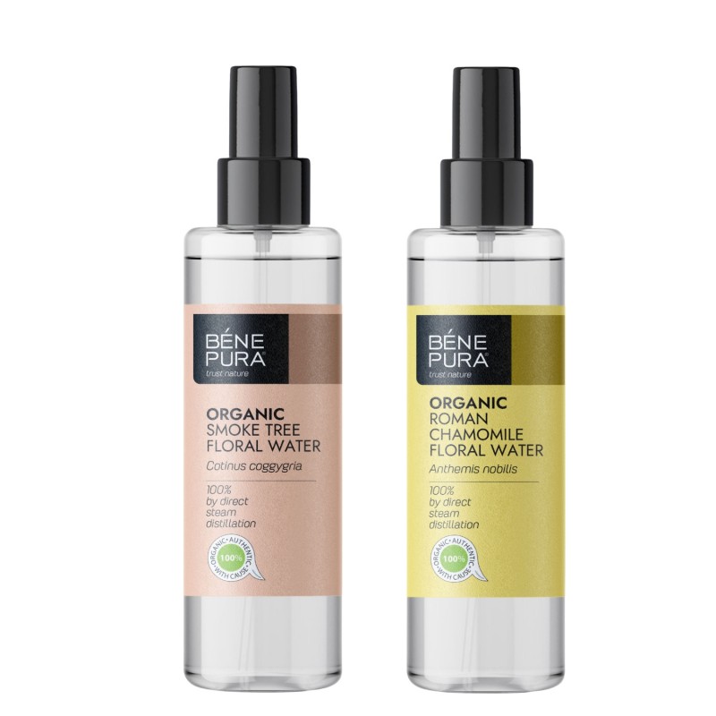 Био Флорална вода от Смрадлика и Био Флорална вода от Римска Лайка - GMC