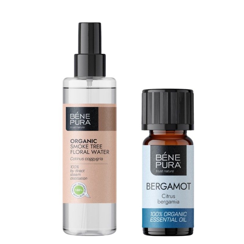 Био Флорална вода от Смрадлика и Био Етерично масло от Бергамот - Сравняване на продукти