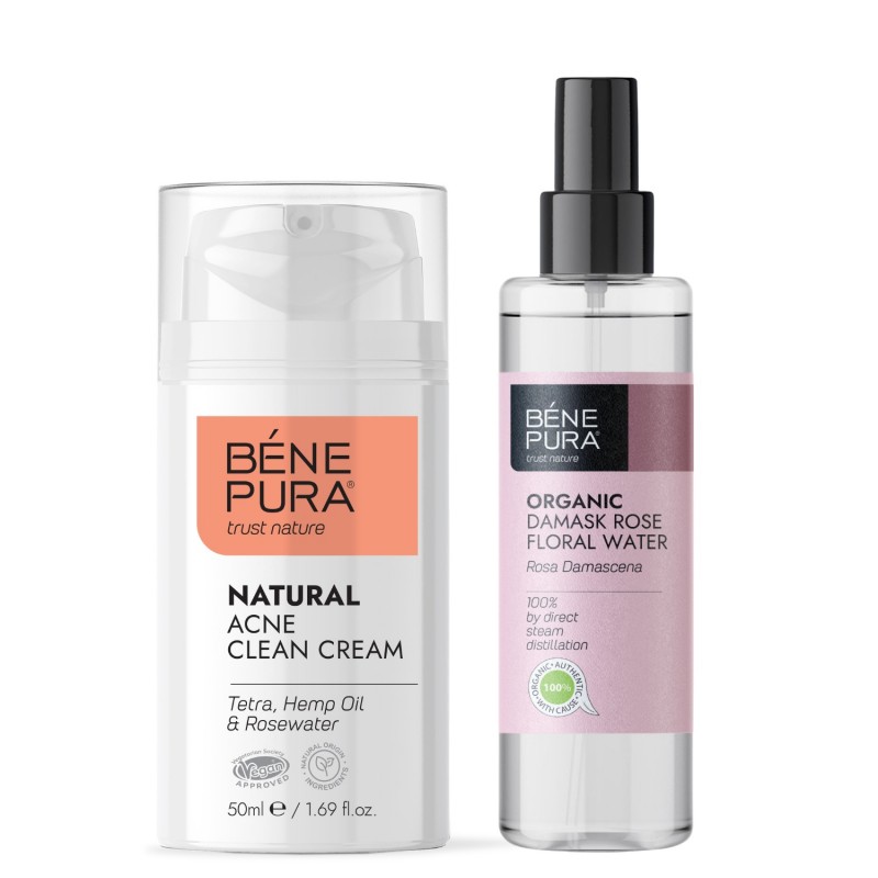 Подобрение при акне и пъпки с Крем с Розова вода - GMC