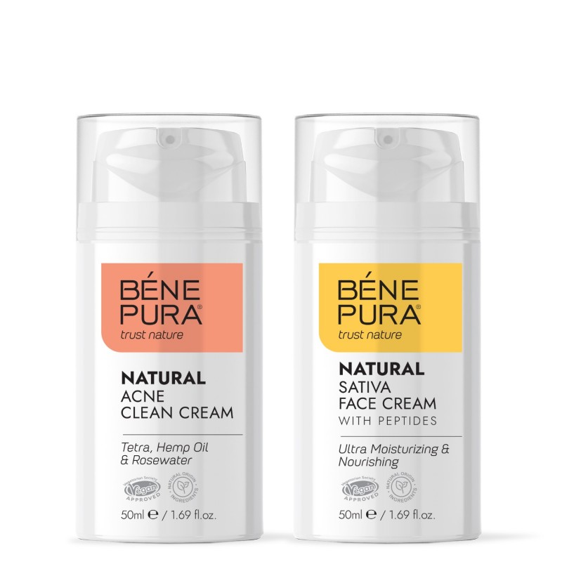 Природна грижа при акне и пъпки с Крем с Розова вода - GMC