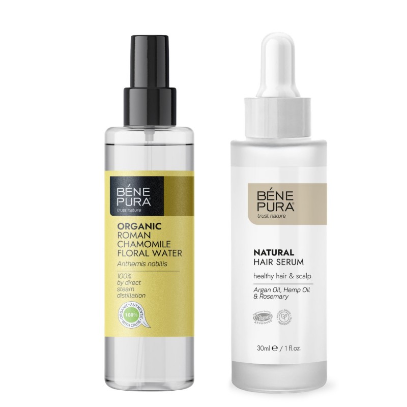 Серум за коса с Масло от Розмарин и Арганово масло и Био Флорална вода от Римска Лайка - GMC