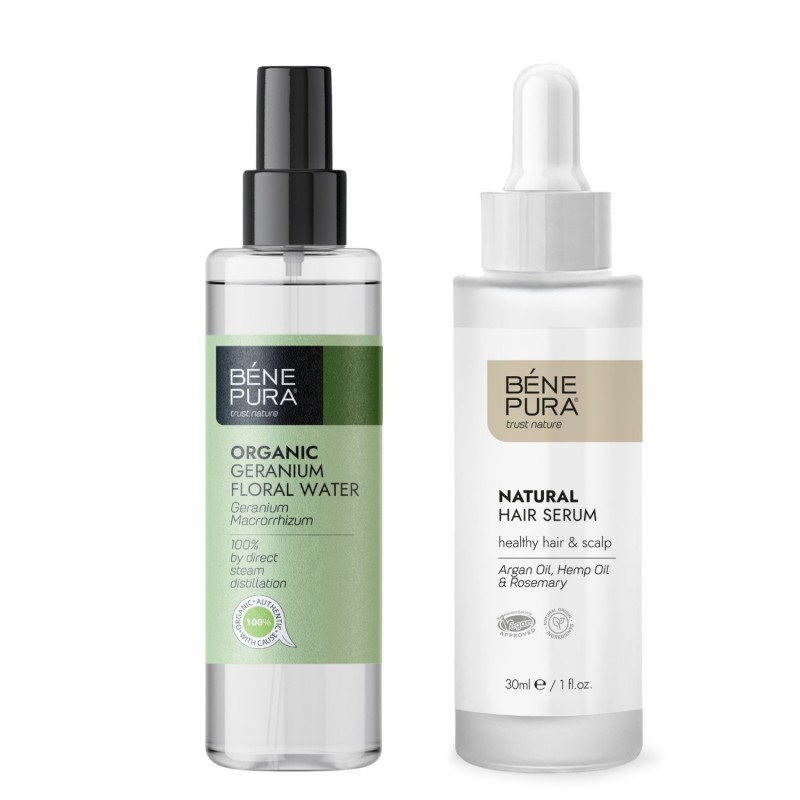 Серум за коса с Масло от Розмарин и Арганово масло и Био Флорална вода от Здравец - GMC