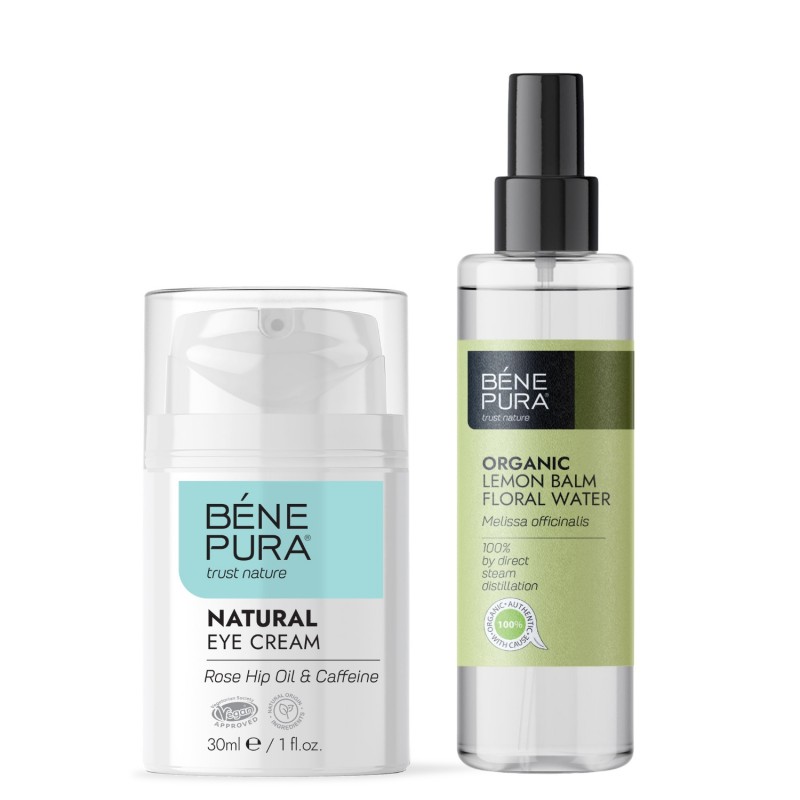 Околоочен крем с Масло от Шипка и Кофеин и Био Флорална вода от Маточина - GMC