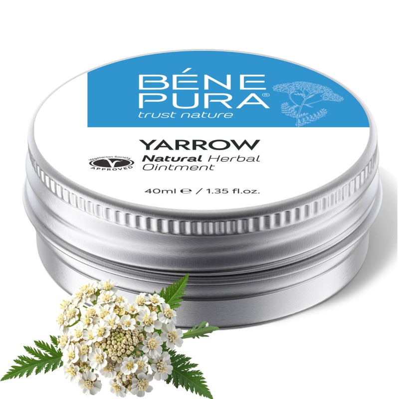 Мехлем Бял равнец с билки при Хемороиди - 40мл - Мехлеми с билки за хемороиди