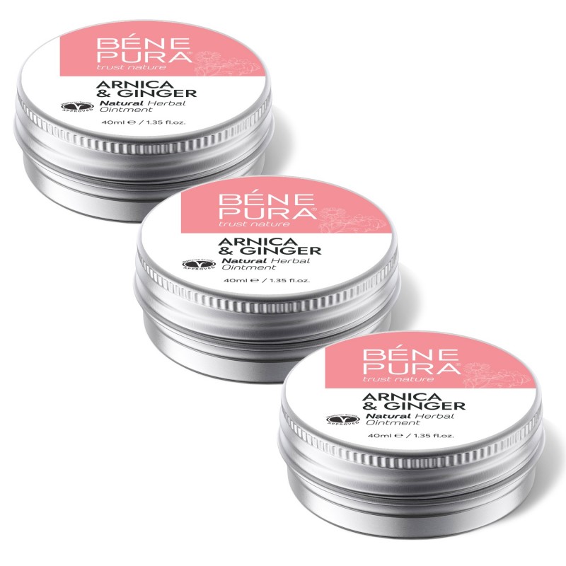 3x Мехлем Арника и Джинджифил с билки при Мускулни болки и Синини - 40мл - Сравняване на продукти