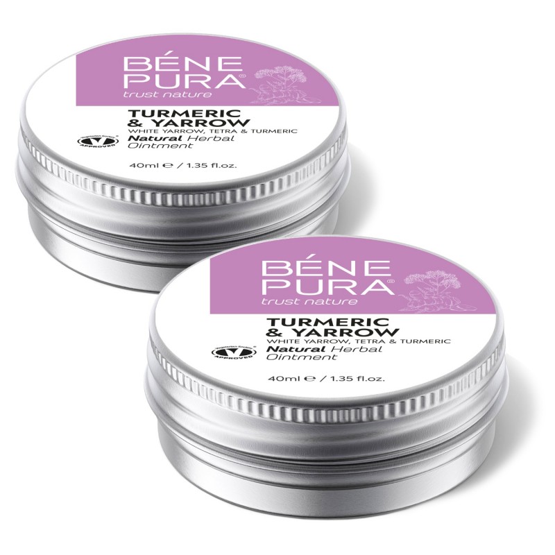 2x Мехлем Хеморелакс с билки при Хемороиди: Бял равнец, Смрадлика и Куркума - 40мл - Сетове