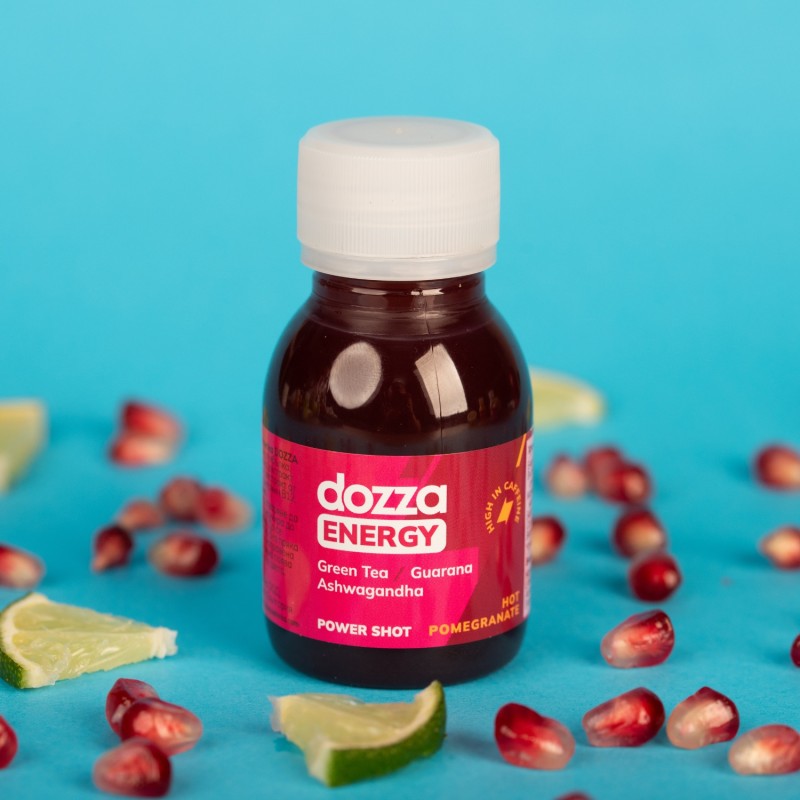 6x Pack DOZZA Energy Енергиен шот Hot Pomegranate - 60мл - Benepura.bg 6x Pack DOZZA Energy Енергиен шот Hot Pomegranate - 60мл