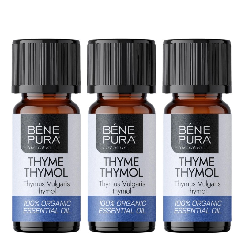 3x Био Етерично масло от Мащерка Тимол - 10мл - Benepura.bg 3x Био Етерично масло от Мащерка Тимол - 10мл