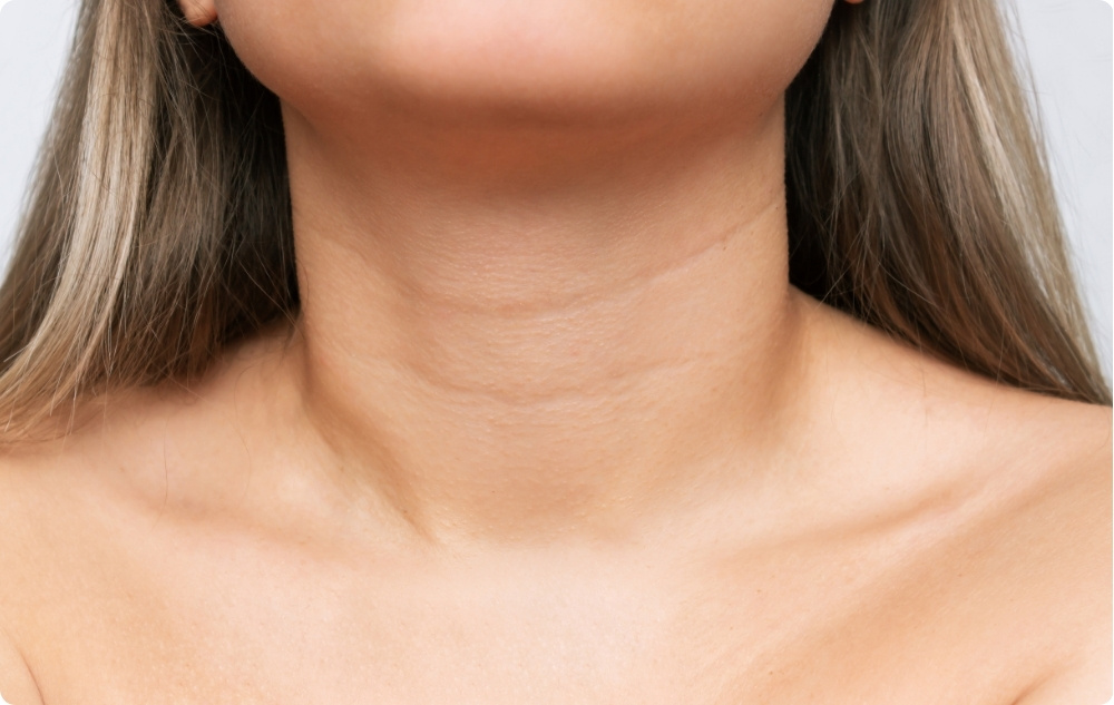 Като масло за кожата на шията и деколтето